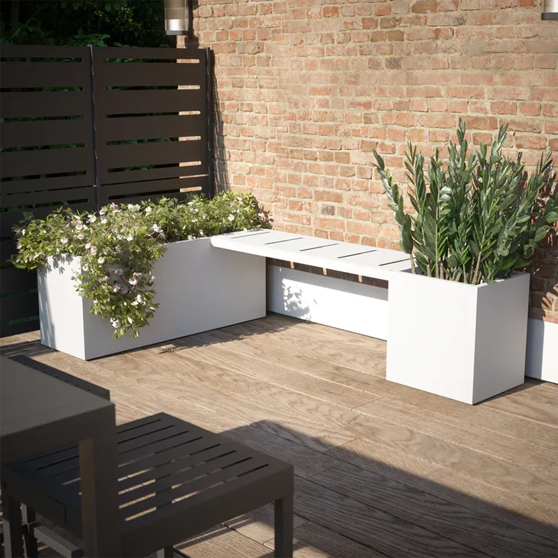 Custom Sized Outdoor Planter Box Custom Sized Outdoor Planter Box