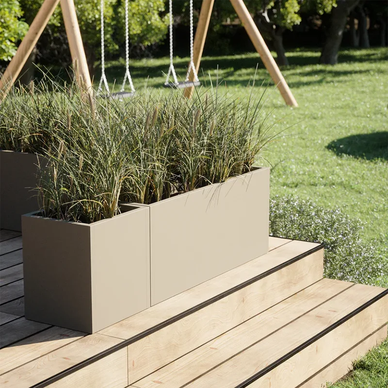 Custom Sized Outdoor Planter Box Custom Sized Outdoor Planter Box