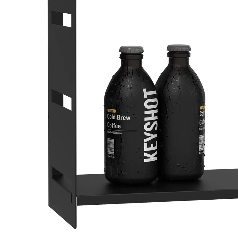 Kovové kompletní nástěnné police