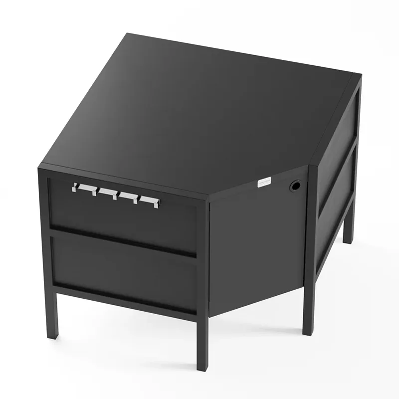 Venkovní volně stojící rohová skříňka