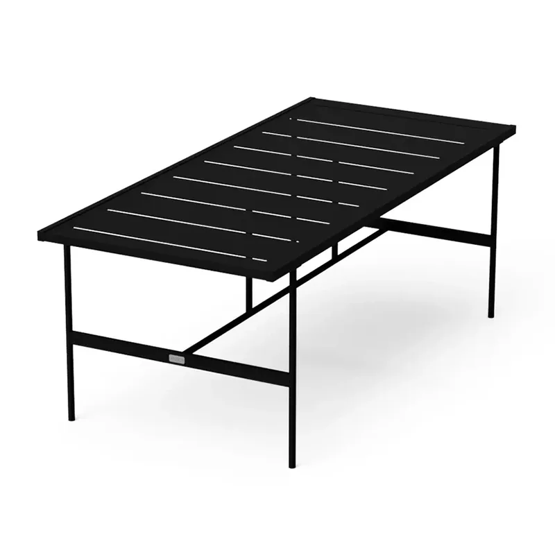 Venkovní obdélníkový jídelní stůl